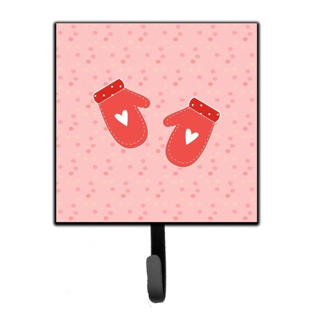 Carolines Treasures Oven Mitts Pink Leash or Key Holder BB7267SH4